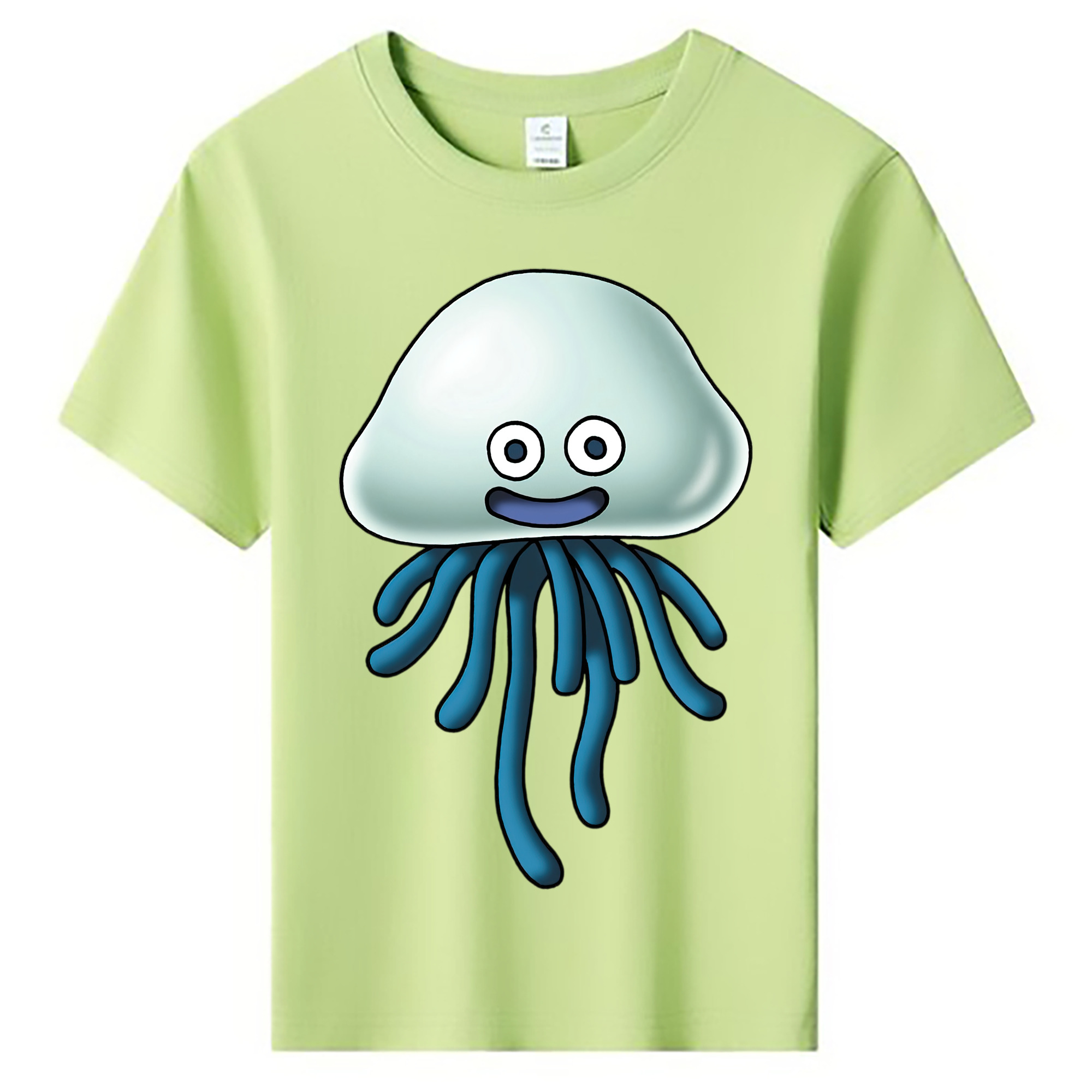 （画像用） ドラゴンクエスト Doragon Kuesuto Dragon Quest 綿100％キッズTシャツ（フロントプリント）
